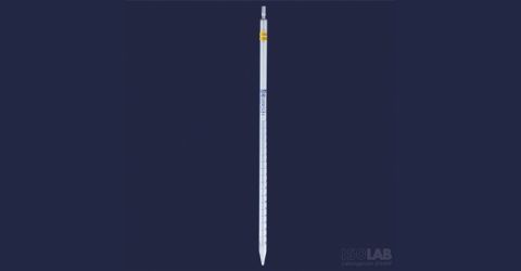 Pipeta wielomiarowa kl.AS skala niebieska cert. serii 