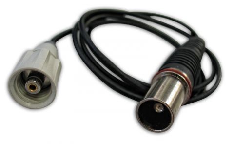 AS/DIN Kabel przyłączeniowy AS/DIN z wtyczką DIN, przeznaczony dla elektrod z gniazdem S7, długość 1m
