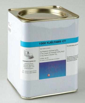 Katalizator KJELTABS  3,5g K2SO4 i 0,4g CuSO4 (tabletki) (KJELTABS CK)
