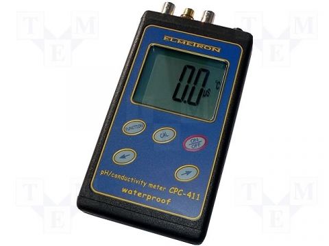 CPC-411 pH/mV/konduktometr/solomierz wodoszcz. z EPS-1, ECF-1, czujnikiem temp.