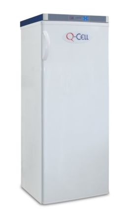 Chłodziarka laboratoryjna Q-Cell 700 CHL, wersja Basic, poj. 630 l, zakres 0°C do +15°C,  SxGxW 720x860x2020, wnętrze z aluminium
