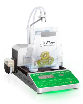 Dilutor grawimetryczny DiluFlow, nośność 3 kg z podwójną pompą, manualne ramię
