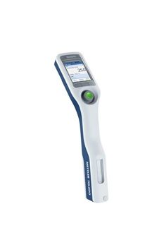 Przenośny gęstościomierz DensitoPro z RFID i czytnikiem kodów kresk. z bater. i krótką rurką próbn.
