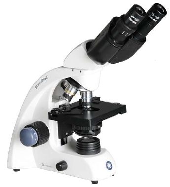 Mikroskop laboratoryjny MicroBlue 1652 4/10/S40/S60x DIN 35 mm