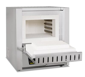 Piec muflowy L5/11/B510 Tmax1100 z drzwiami klapowymi