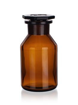 Butla szklana 2000ml sz/sz oranż,korek szkl.Simax