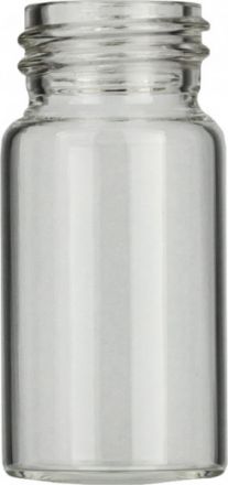Vialki 20ml; 27,5x57mm; gwint N24, szkło białe (EPA)