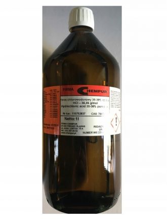 Kwas chlorowodorowy / Chlorowodór 35-38% czda /prekursor/