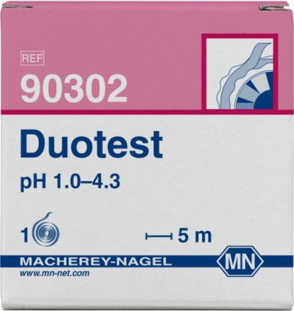Papierki wskaźnikowe DUOTEST pH 1.0-4.3 rolka