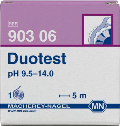Papierki wskaźnikowe DUOTEST pH 9.5-14.0 rolka