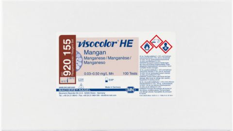 VISOCOLOR HE Mangan 0,03-0,5 mg/l, uzupełnienie, 100 oznaczeń