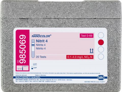 NANOCOLOR Azotyny 4 0,3-13,0 mg/l, dł. fali 540, 20 oznaczeń