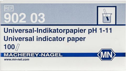 Papierki wskaźnikowe MONOTEST pH 1.0-11.0 książeczka-100pasków
