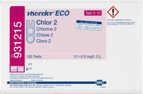VISOCOLOR ECO Chlor 2 0,1-2,5mg/l, uzupełnienie, 150 oznaczeń