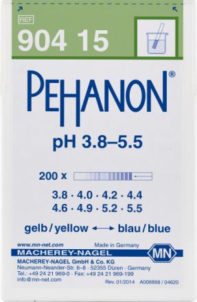 Papierki wskaźnikowe PEHANON pH 3.8-5.5
