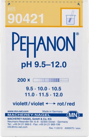 Papierki wskaźnikowe PEHANON pH 9.5-12.0