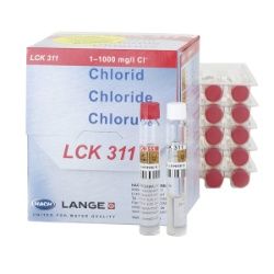 Test kuwetowy-chlorki 1-70 mg/L, 70-1000 mg/L, 24 testy