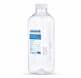 Butelki 500 ml do poboru próbek, PET, sterylne, średnica wlotu 38,5 mm, pakowane pojedynczo