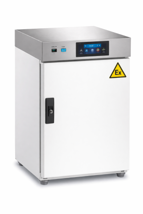 CHL 1 P SMART ATEX, chłodziarka labo., PREMIUM, ster. SMART, obud. z blachy mal. prosz., wn. ze stali nierdz. kwasoodpornej 0H18 (DIN 1.4301), drzwi pełne, zakr. od 0°C do +15°C,  poj. kom. 70 l