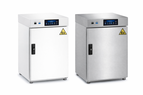 CHL 3 P SMART ATEX, chłodziarka labo., PREMIUM, ster. SMART, obud. z blachy mal. prosz., wn. ze stali nierdz. kwasoodpornej 0H18 (DIN 1.4301), drzwi pełne, zakr. od 0°C do +15°C,  poj. kom. 200 l