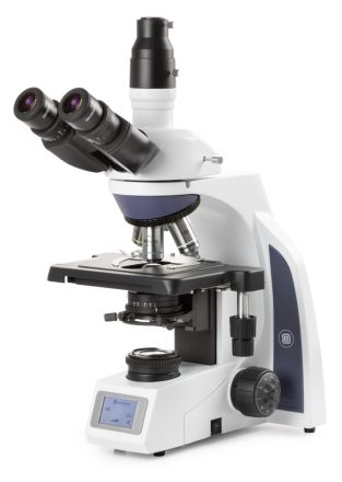 Zaawansowany mikroskop laboratoryjny iScope SLC trzyokularowy