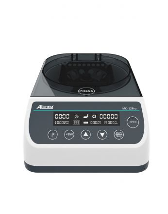 Wirówka laboratoryjna MC12 Pro, cyfrowy wyświetlacz, 1000-12000rpm RCF 9660xg, w kpl z rotorami (rotor kątowy  0.2/0.5/1.5/2 ml*12, rotor PCR 0.2ml*12*4)