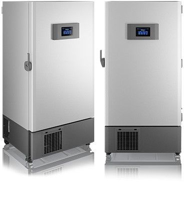 Zamrażarka niskotemperaturowa ULTU 650 (SLN600) zakres -40...-86C, pojemność brutto/netto 590/450L, 3 półki, 4 drzwi wewn., 2 kompresory kaskadowe, izolacja VIP