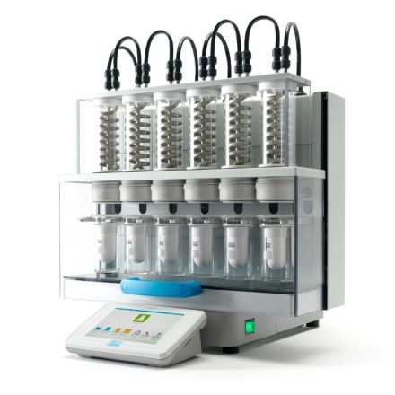 Ekstraktor automatyczny SER 158/6 firmy VELP 6-pozycyjny, z kontrolerem, 230V, 50-60Hz