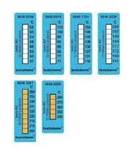 Paski temperaturowe 71/110°C