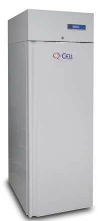 Chłodziarka laboratoryjna Q-Cell 1400 CHL Basic, poj. 1380 L, zakres 0°C do +15°C,  SxGxW 1440x860x2020mm, wnętrze aluminium